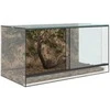 Terariumas su saugykla Skaidrus 80 x 40 x 40 cm Stiklas