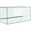 Terariumas su saugykla Skaidrus 80 x 40 x 40 cm Stiklas