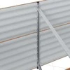 Pakelta lova Ruda 240 x 80 x 81 cm Plienas