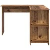 Kampinis rašomasis stalas Senovinis medis 140 x 113,5 x 75 cm