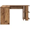 Kampinis rašomasis stalas Senovinis medis 140 x 113,5 x 75 cm