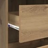 Stalas Amatininkų ąžuolas 90 x 37.5 x 75 cm Apdirbta mediena