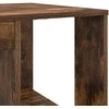 Stalas Rūkyta ąžuolas 130 x 50.5 x 75 cm Apdirbta mediena