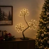S formos LED kalėdinė eglutė 2 vnt. Juoda 45 cm Plastmasė