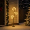 S formos LED kalėdinė eglutė Juoda 18 x 18 x 120 cm Plienas