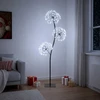 S formos LED kalėdinė eglutė Juoda 18 x 18 x 120 cm Plienas