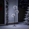 S formos LED kalėdinė eglutė Juoda 18 x 18 x 120 cm Plienas