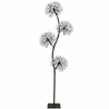 S formos LED kalėdinė eglutė Juoda 18 x 18 x 150 cm Plienas