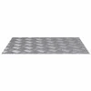 Laiptų danga Stačiakampio 4 pcs Sidabro 60 x 50 cm Aliuminis