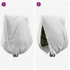 Šalčio Apsauginiai Augalų Fleece Dangčiai 3 pcs Balta