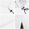 Šalčio Apsauginiai Augalų Fleece Dangčiai 5 pcs Balta