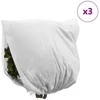 Šalčio Apsauginiai Augalų Fleece Dangčiai 3 pcs Balta