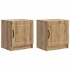 Šalia lovos spintelė 2 pcs Artisano ąžuolo 43 x 34,5 x 47 cm