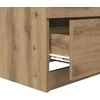 Šalia lovos spintelė 2 pcs Amatininkų ąžuolas 45 x 39 x 50 cm