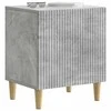 Šalia lovos spintelė 2 pcs Betono pilka 43 x 34,5 x 50 cm