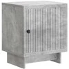 Šalia lovos spintelė 2 pcs Betono pilka 43 x 34,5 x 50 cm