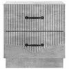 Šalia lovos spintelė 2 pcs Betono pilka 43 x 34,5 x 44,5 cm