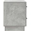 Šalia lovos spintelė 2 pcs Betono pilka 43 x 34,5 x 44,5 cm