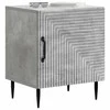 Šalia lovos spintelė 2 pcs Betono pilka 43 x 34,5 x 50 cm