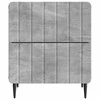 Šalia lovos spintelė 2 pcs Betono pilka 43 x 34,5 x 49,5 cm