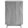 Šalia lovos spintelė 2 pcs Pilka Sonoma 33,5 x 34,5 x 50 cm
