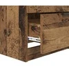 Šalia lovos spintelė 2 pcs Senas medis 45 x 39 x 50 cm