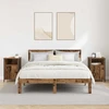 Šalia lovos spintelė 2 pcs Senas medis 40 x 42 x 60 cm