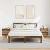 Šalia lovos spintelė 2 pcs Senovinis medis 40 x 35 x 47,5 cm