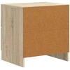 Šalia lovos spintelė 2 pcs Sonoma ąžuolas 43 x 34,5 x 44,5 cm