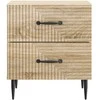 Šalia lovos spintelė 2 pcs Sonoma ąžuolas 43 x 34,5 x 47,5 cm