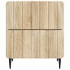 Šalia lovos spintelė 2 pcs Sonoma ąžuolas 43 x 34,5 x 49,5 cm