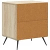 Šalia lovos spintelė 2 pcs Sonoma ąžuolas 43 x 34,5 x 50 cm