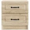 Šalia lovos spintelė 2 pcs Sonoma ąžuolas 43 x 34,5 x 44,5 cm