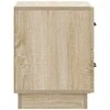 Šalia lovos spintelė 2 pcs Sonoma ąžuolas 43 x 34,5 x 44,5 cm