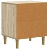 Šalia lovos spintelė 2 pcs Sonoma ąžuolas 43 x 34,5 x 50 cm