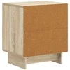 Šalia lovos spintelė 2 pcs Sonoma ąžuolas 43 x 34,5 x 50 cm