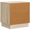 Šalia lovos spintelė 2 pcs Sonoma ąžuolas 43 x 34,5 x 44,5 cm