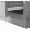 Šalia lovos spintelė su stalčių 2 pcs Pilka 50 x 34,5 x 50 cm