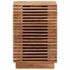 Rankų darbo naktinė spintelė Teak medžio rudas 40 x 30 x 60 cm