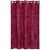 Aksominio tipo užuolaidos 2 pcs Vyno raudona 175 x 140 cm