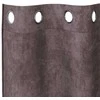 Aksominio tipo užuolaidos 2 pcs Ruda 225 x 140 cm Aksomas