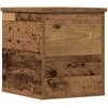 Saugojimo dėžė Senovinis medis 30 x 35 x 35 cm Apdirbta mediena