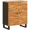 Sandėliavimo komodas 60 x 33 x 75 cm Kietas mango medis Ruda