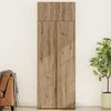 Oppbevaringsskap 2 pcs Amatininkų ąžuolas 80 x 42,5 x 225 cm