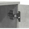 Oppbevaringsskap 2 pcs Betono pilka 108 x 41 x 40 cm