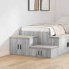 Oppbevaringsskap 2 pcs Pilkas Sonoma 108 x 41 x 40 cm