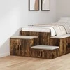 Oppbevaringsskap 2 pcs Rūkyta ąžuolas 108 x 41 x 40 cm