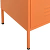 Sandėliavimo spintelė, oranžinė, 80x35x101,5cm, plienas