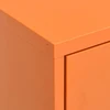 Sandėliavimo spintelė, oranžinė, 80x35x101,5cm, plienas