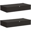 Saugojimo dėžė 2 pcs Antracito 100 x 50 x 18 cm